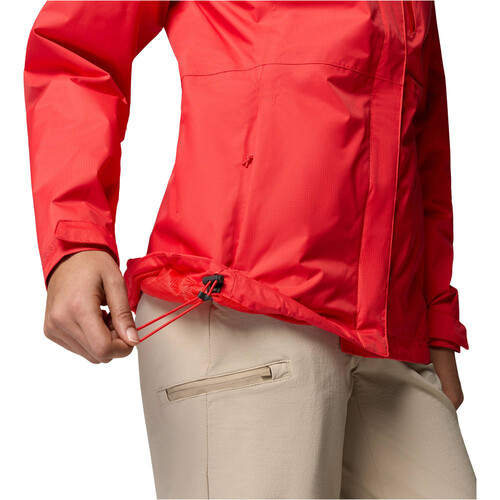 Columbia chaqueta impermeable mujer POURING ADVENTURE III ROSA