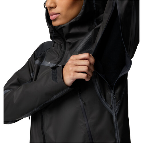 Columbia chaqueta impermeable mujer WHISTLER PEAK NEGRO