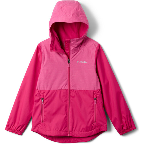 Columbia chaqueta impermeable niño RAINY TRAILS III LINED ROSA