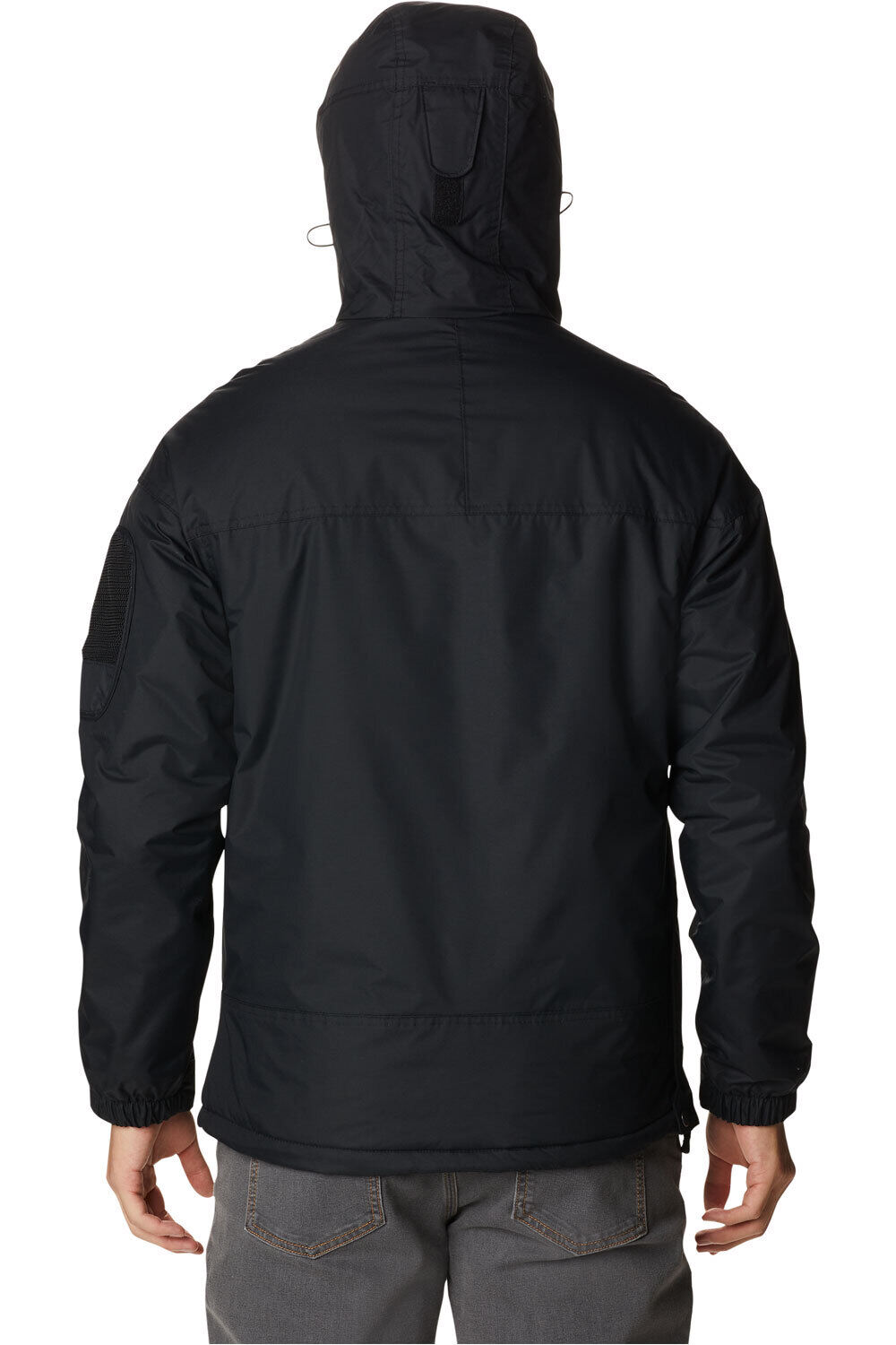 Columbia chaqueta outdoor hombre CHALLENGER II NEGRO vista trasera