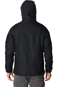 Columbia chaqueta outdoor hombre CHALLENGER II NEGRO vista trasera