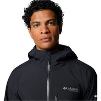 Columbia chaqueta outdoor hombre EXPLORER'S EDGE II NEGRO 03
