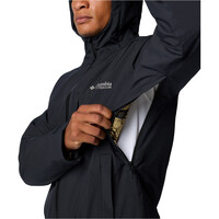 Columbia chaqueta outdoor hombre EXPLORER'S EDGE II NEGRO 05
