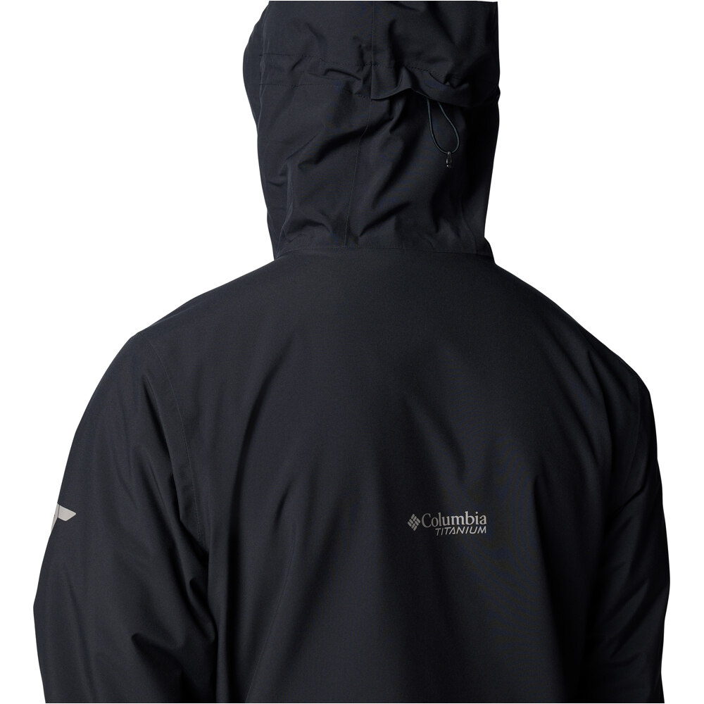 Columbia chaqueta outdoor hombre EXPLORER'S EDGE II NEGRO 06