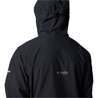 Columbia chaqueta outdoor hombre EXPLORER'S EDGE II NEGRO 06