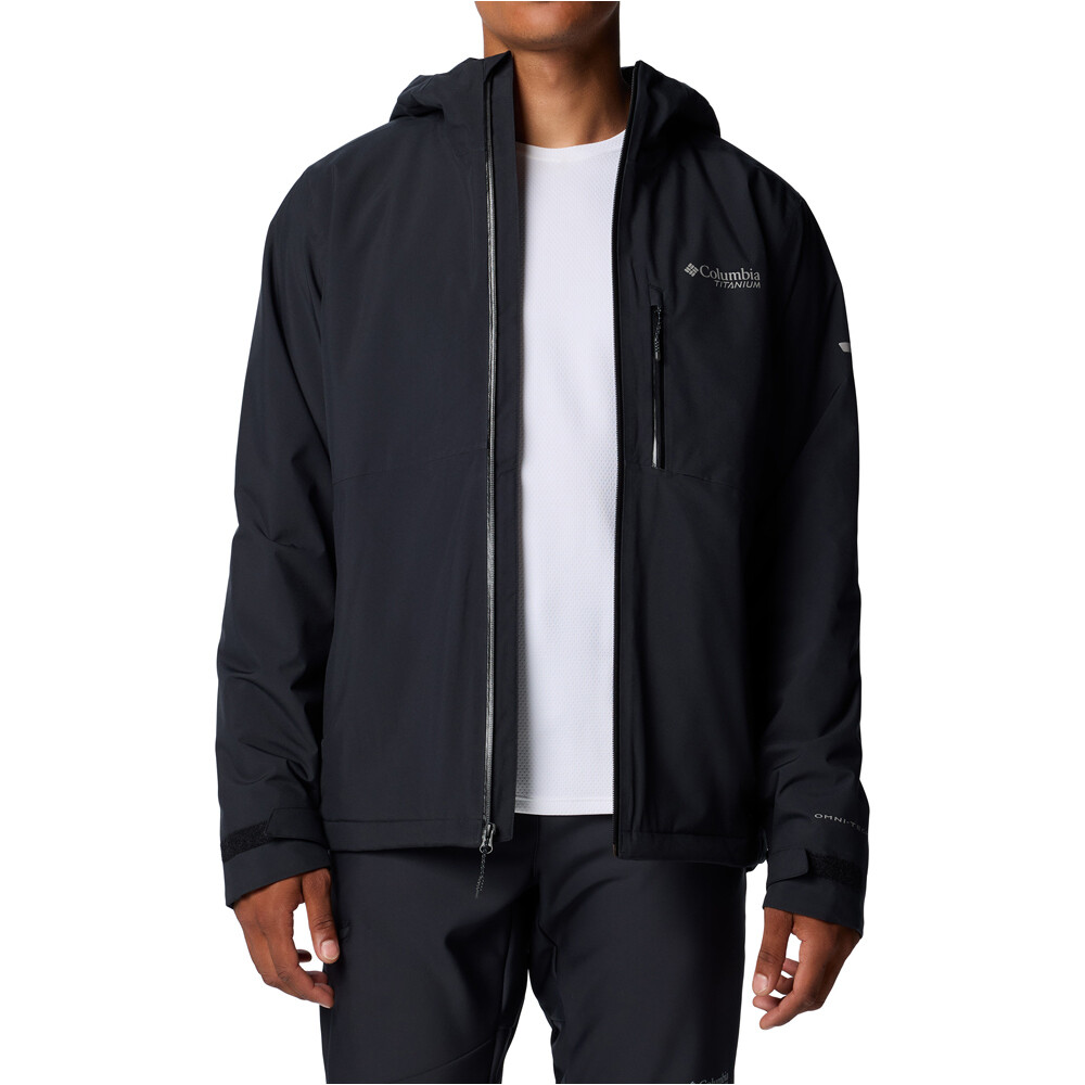 Columbia chaqueta outdoor hombre EXPLORER'S EDGE II NEGRO 08