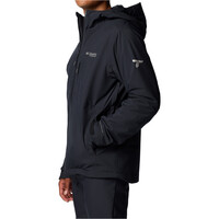 Columbia chaqueta outdoor hombre EXPLORER'S EDGE II NEGRO vista detalle