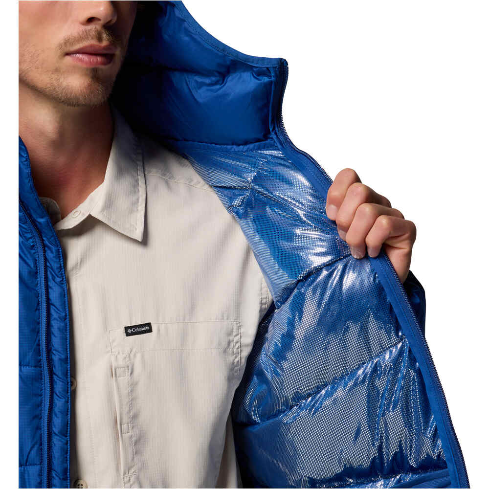Columbia chaqueta outdoor hombre FIVEMILE BUTTE II AZUL vista detalle