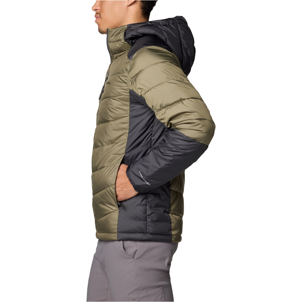 Columbia chaqueta outdoor hombre LABYTINTH LOOP II VERDE vista detalle