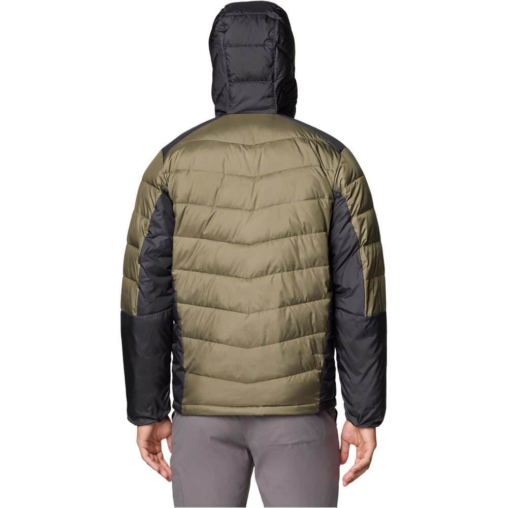 Columbia chaqueta outdoor hombre LABYTINTH LOOP II VERDE vista trasera