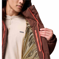 Columbia chaqueta outdoor hombre LANDROAMER MARRON vista detalle