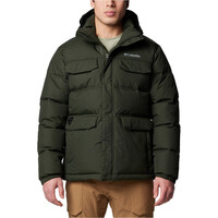 Columbia chaqueta outdoor hombre LANDROAMER VERDE vista frontal