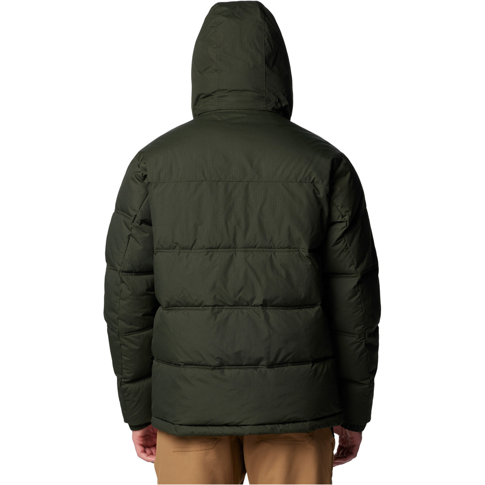 Columbia chaqueta outdoor hombre LANDROAMER VERDE vista trasera