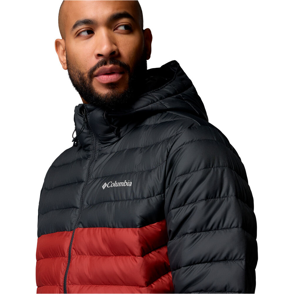 Columbia chaqueta outdoor hombre POWDER LITE II ROJO 03