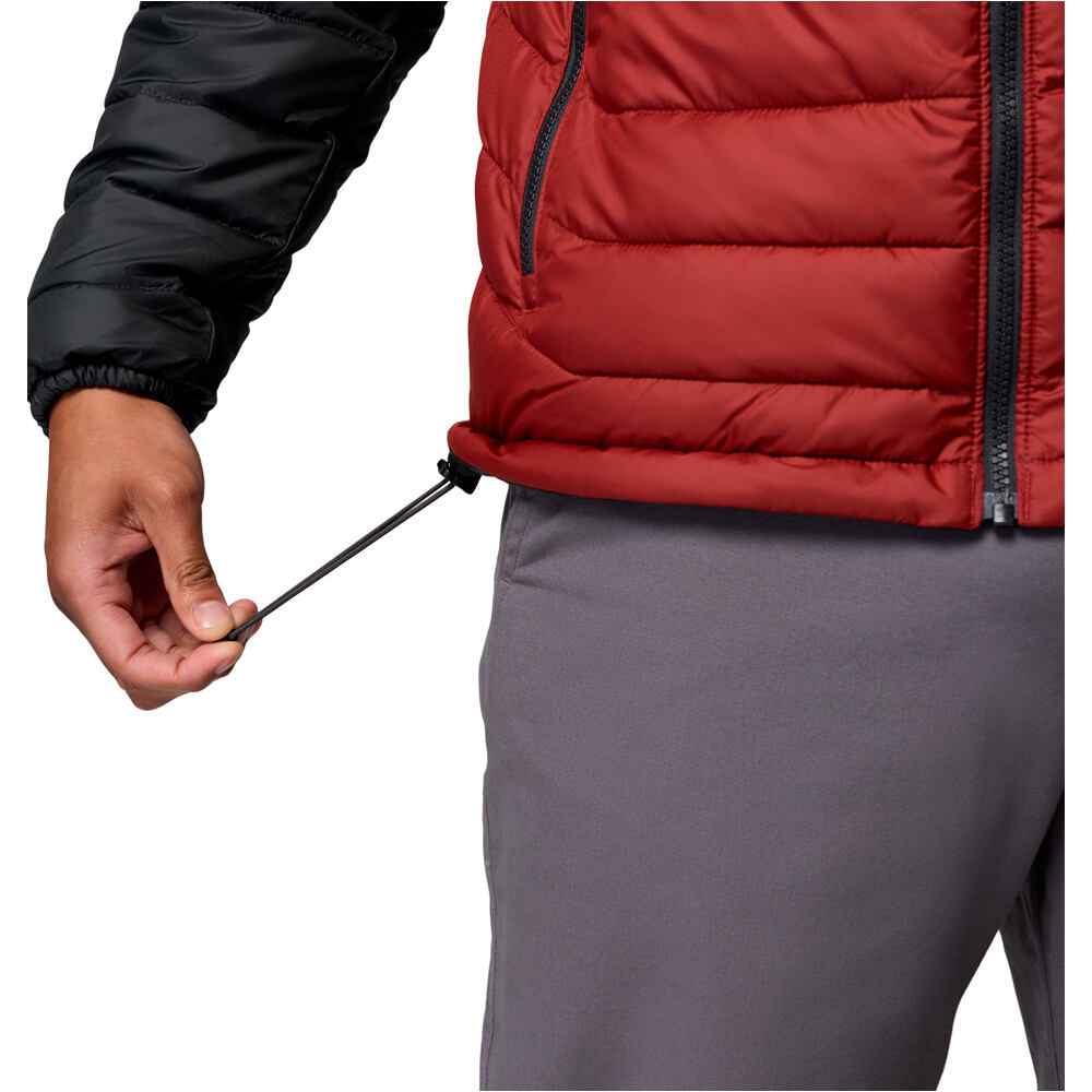 Columbia chaqueta outdoor hombre POWDER LITE II ROJO 04