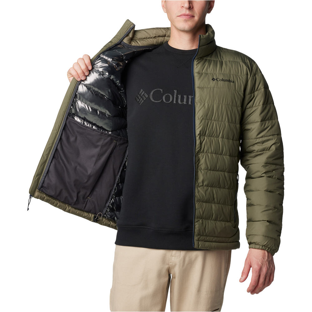 Columbia chaqueta outdoor hombre POWDER LITE II VERDE 03