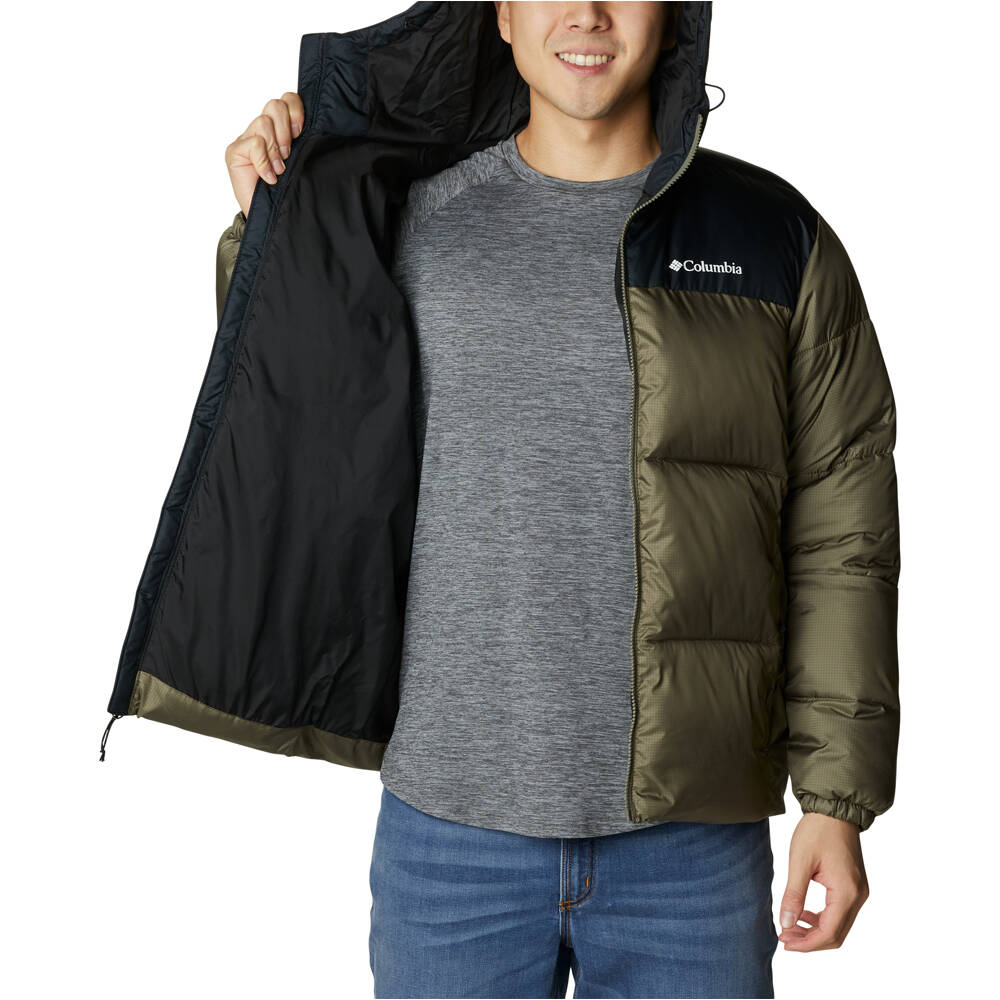 Columbia chaqueta outdoor hombre PUFFECT II VERDE 03