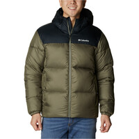 Columbia chaqueta outdoor hombre PUFFECT II VERDE vista frontal