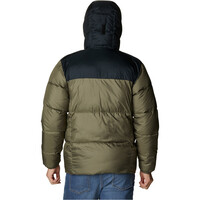 Columbia chaqueta outdoor hombre PUFFECT II VERDE vista trasera