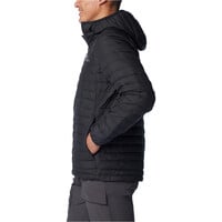 Columbia chaqueta outdoor hombre SILVER FALLS II NEGRO vista detalle