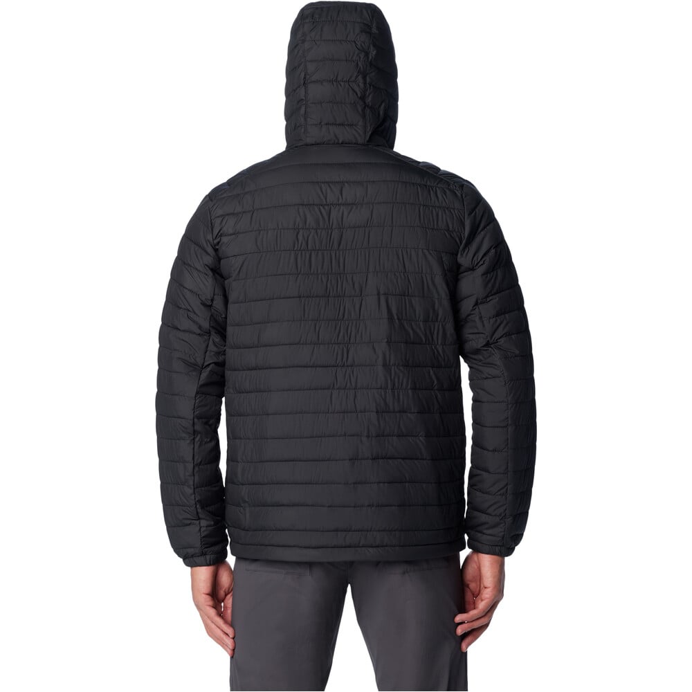 Columbia chaqueta outdoor hombre SILVER FALLS II NEGRO vista trasera