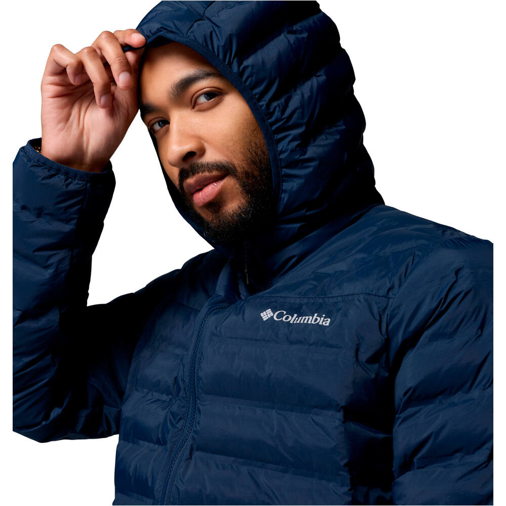 Columbia chaqueta outdoor hombre Terwilliger Trail Heat Seal Hdd Jacket AZUL vista detalle