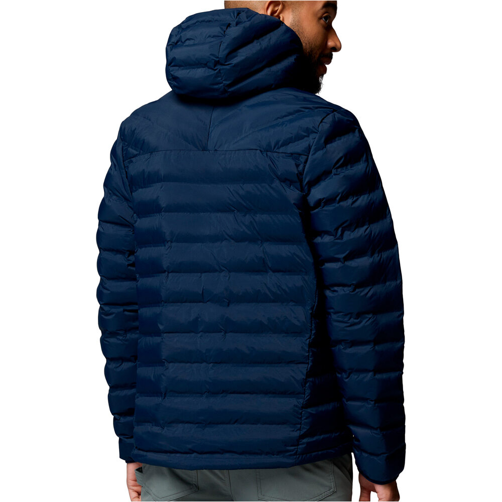 Columbia chaqueta outdoor hombre Terwilliger Trail Heat Seal Hdd Jacket AZUL vista trasera