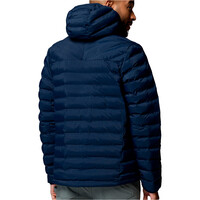 Columbia chaqueta outdoor hombre Terwilliger Trail Heat Seal Hdd Jacket AZUL vista trasera