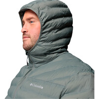Columbia chaqueta outdoor hombre Terwilliger Trail Heat Seal Hdd Jacket GRIS vista detalle