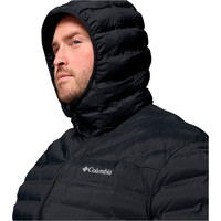 Columbia chaqueta outdoor hombre Terwilliger Trail Heat Seal Hdd Jacket NEGRO vista detalle