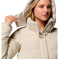 Columbia chaqueta outdoor mujer Amaze Puff  Hooded Jacket MARRON vista detalle