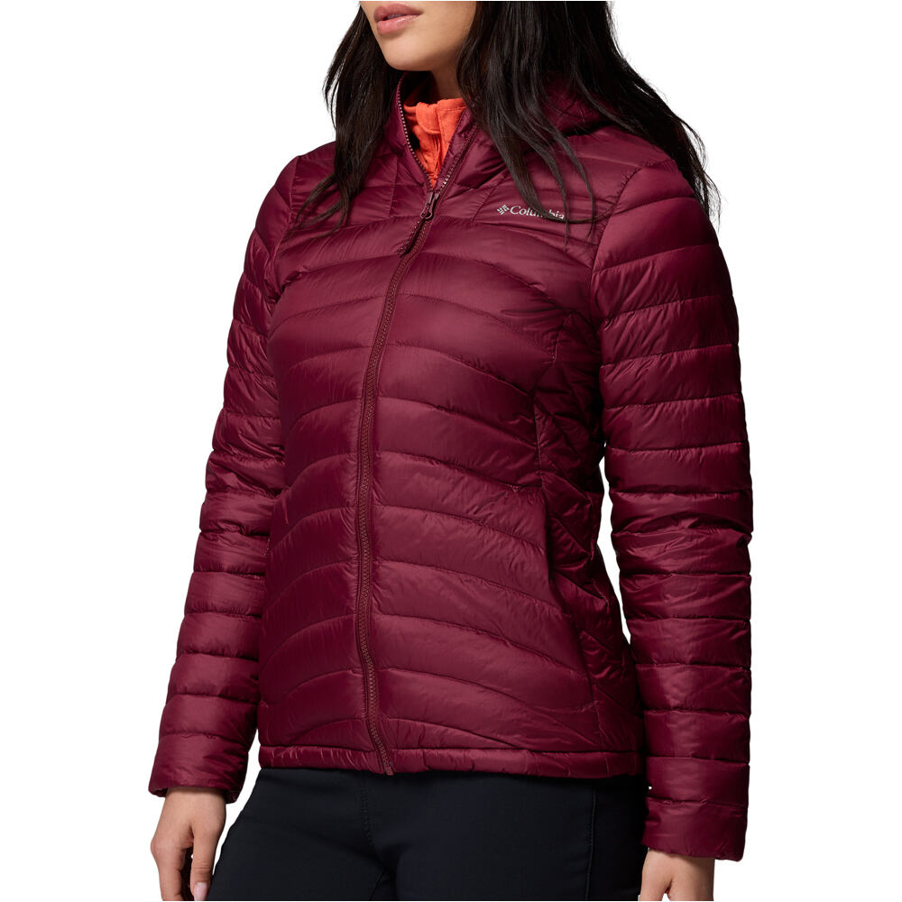 Columbia chaqueta outdoor mujer CORELITE DOWN ROJO 03