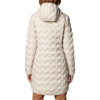 Columbia chaqueta outdoor mujer DELTA RIDGE II BLANCO vista trasera