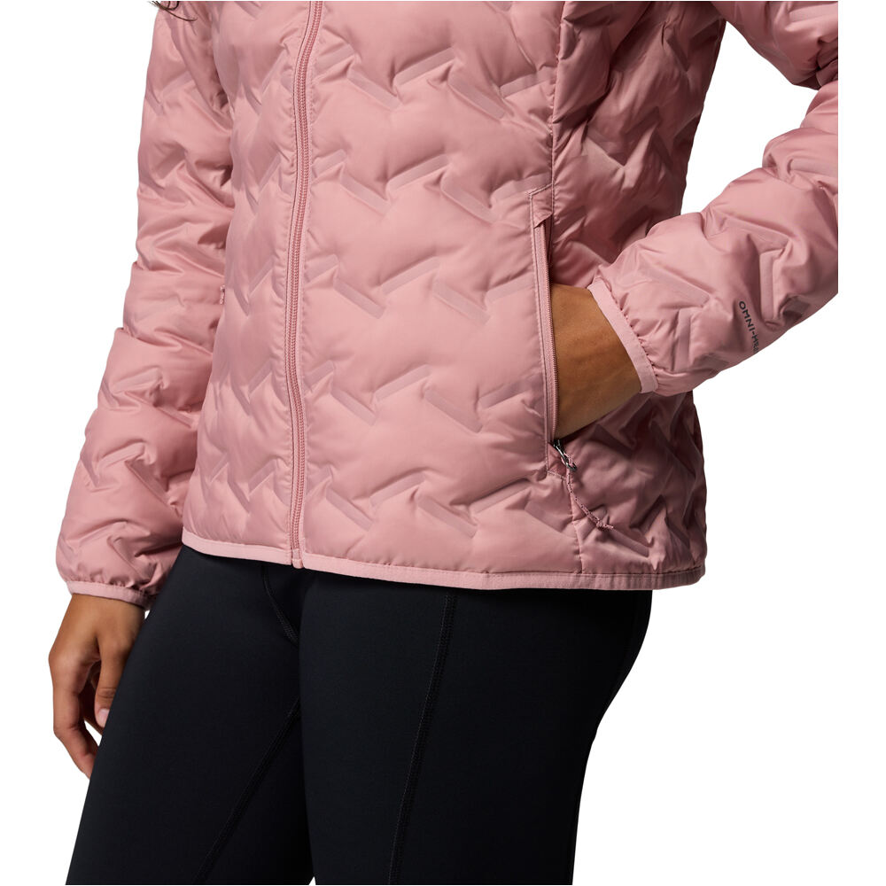 Columbia chaqueta outdoor mujer DELTA RIDGE II DOWN ROSA 04