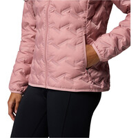 Columbia chaqueta outdoor mujer DELTA RIDGE II DOWN ROSA 04
