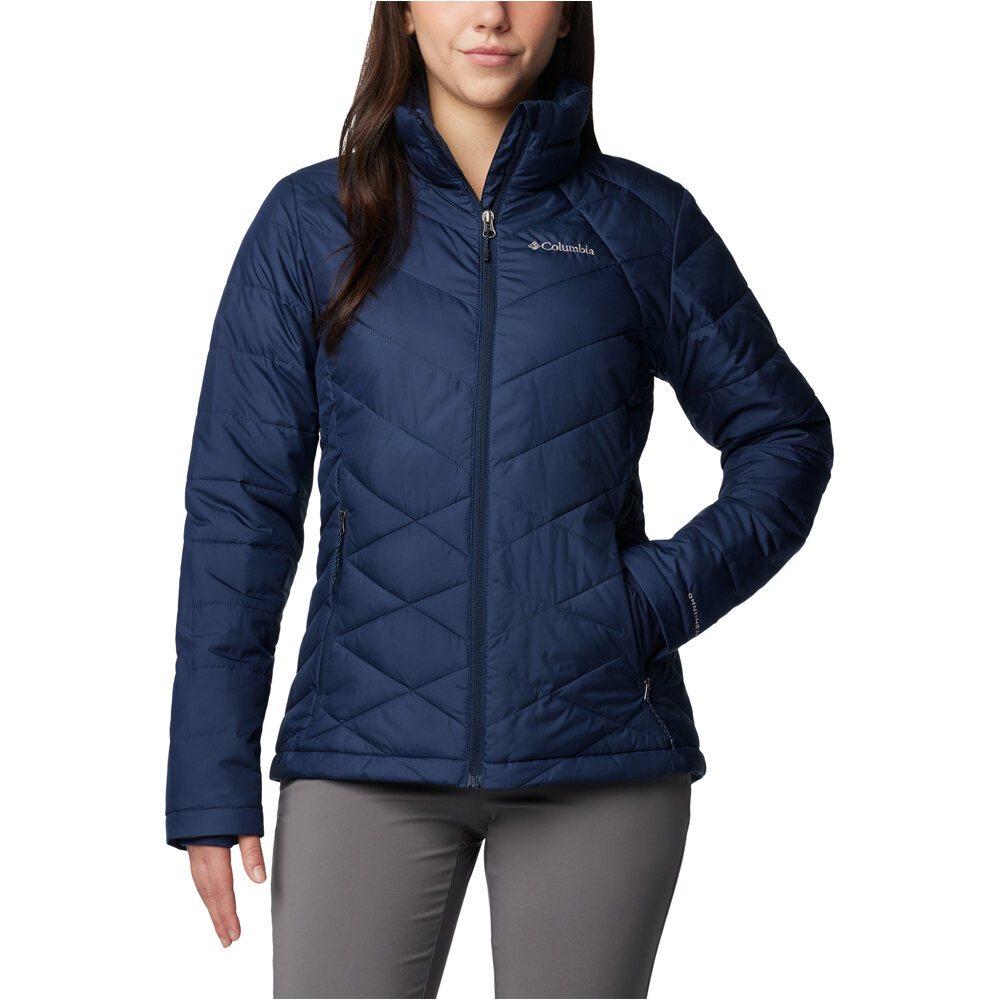 Columbia chaqueta outdoor mujer HEAVENLY AZUL vista frontal