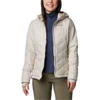 Columbia chaqueta outdoor mujer HEAVENLY MARRON vista detalle