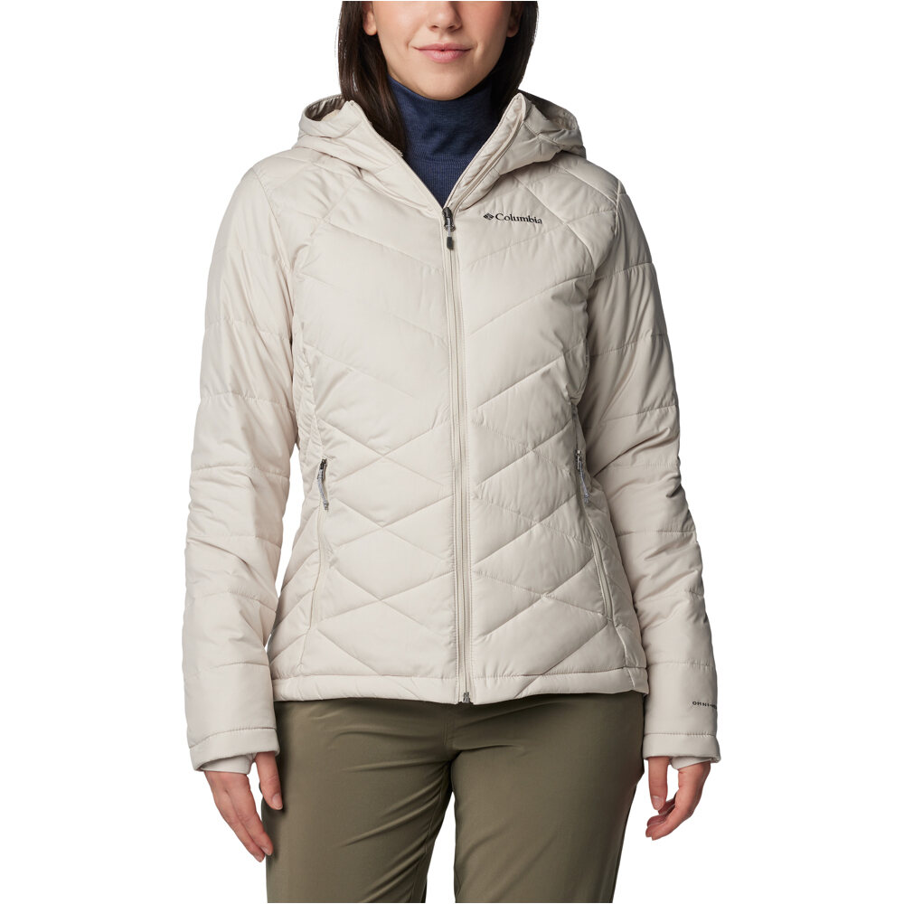 Columbia chaqueta outdoor mujer HEAVENLY MARRON vista frontal
