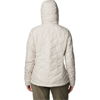 Columbia chaqueta outdoor mujer HEAVENLY MARRON vista trasera