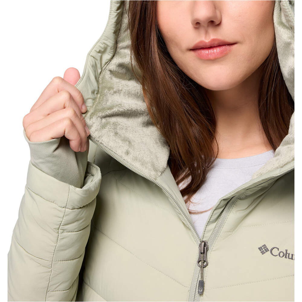 Columbia chaqueta outdoor mujer JOY PEAK II MID BLANCO 06