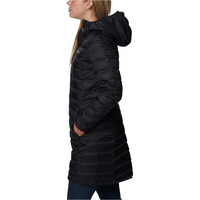 Columbia chaqueta outdoor mujer LAKE 22 II NEGRO vista detalle