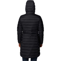 Columbia chaqueta outdoor mujer LAKE 22 II NEGRO vista trasera
