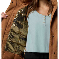 Columbia chaqueta outdoor mujer LITTLE SI II MARRON vista detalle