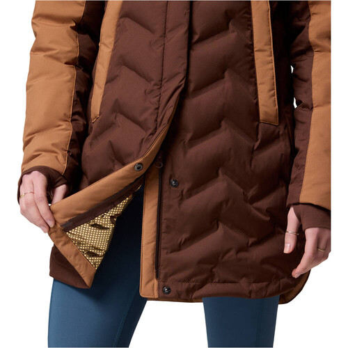 COLUMBIA MOUNTAIN CROO III MID DOWN marron