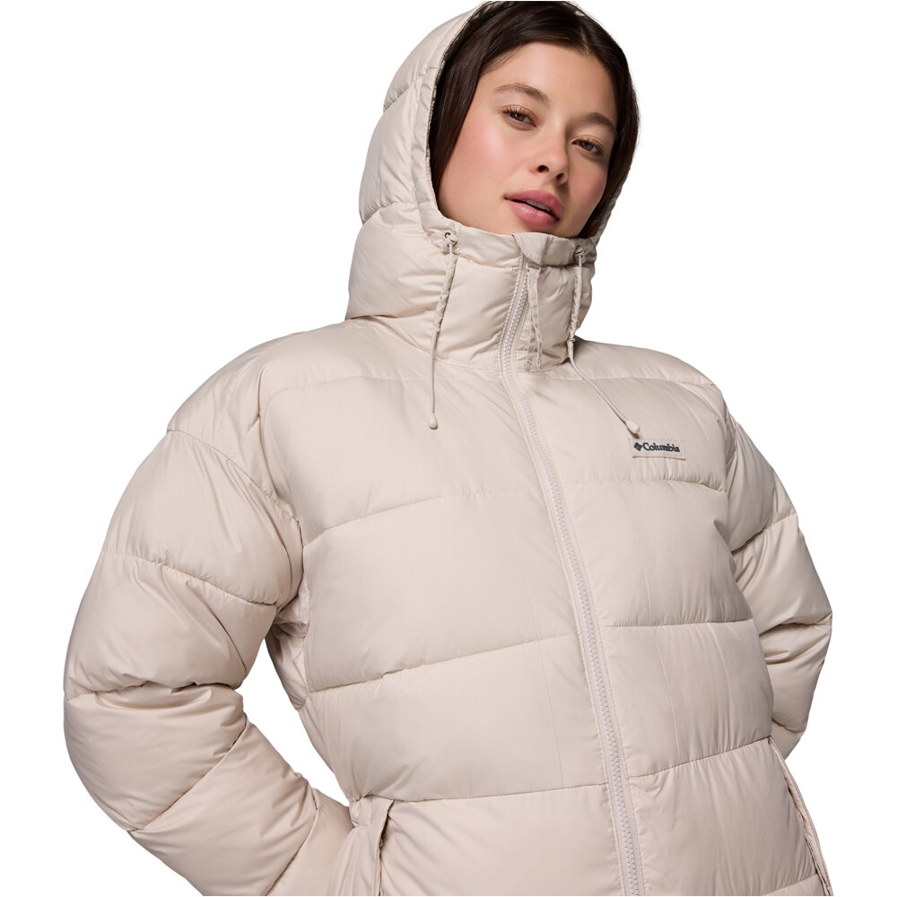 Columbia chaqueta outdoor mujer PIKE LAKE III MARRON vista detalle