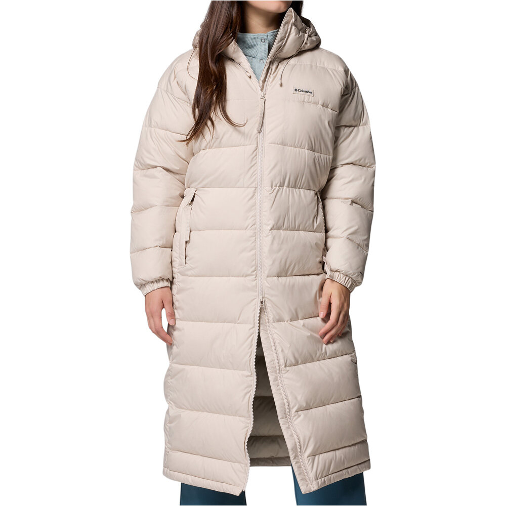 Columbia chaqueta outdoor mujer PIKE LAKE III MARRON vista frontal