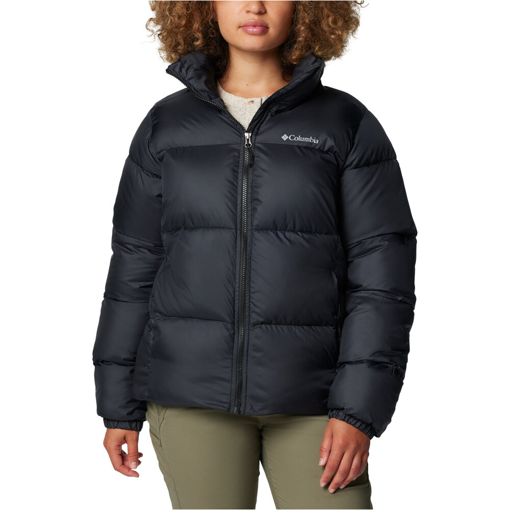 Columbia chaqueta outdoor mujer PUFFECT II NEGRO vista frontal