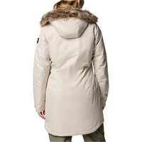 Columbia chaqueta outdoor mujer SUTTLE MOUNTAIN MARRON vista trasera