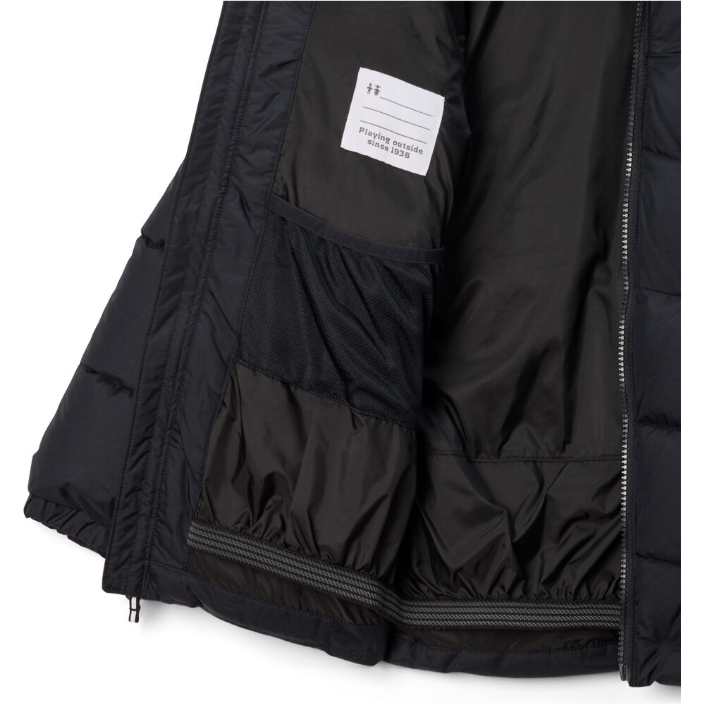 Columbia chaqueta outdoor niño ARCTIC BLAST II NEGRO vista detalle