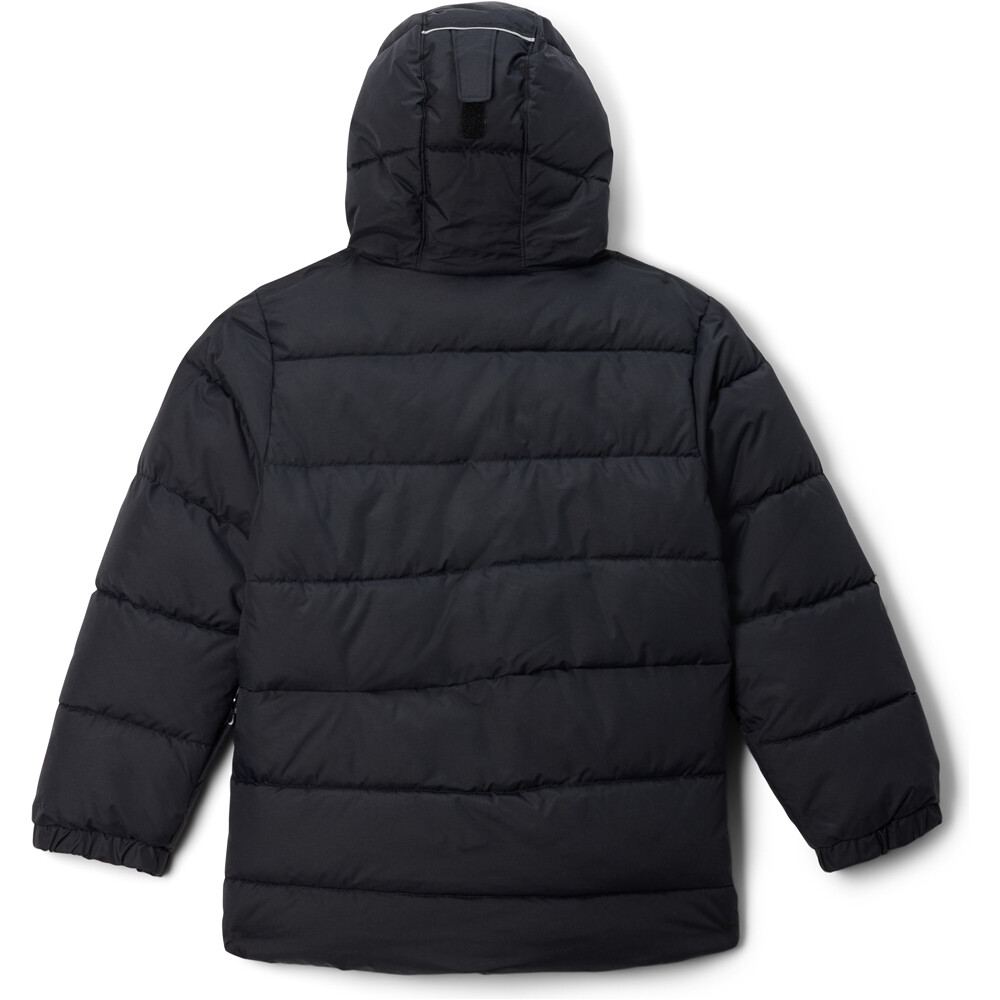 Columbia chaqueta outdoor niño ARCTIC BLAST II NEGRO vista trasera